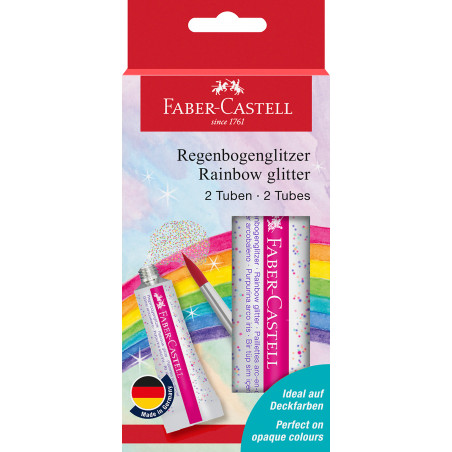 Glitter Rainbow Tube 2x12ml