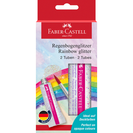 Glitter Rainbow Tube 2x12ml