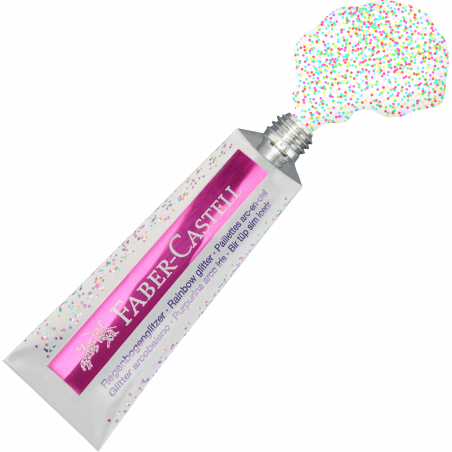 Glitter Rainbow Tube 2x12ml