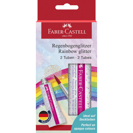 Glitter Rainbow Tube 2x12ml