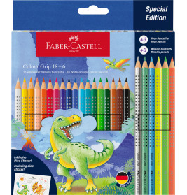 Colour Grip dinosaurus 18+6
