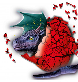 Schlüpfender Drache