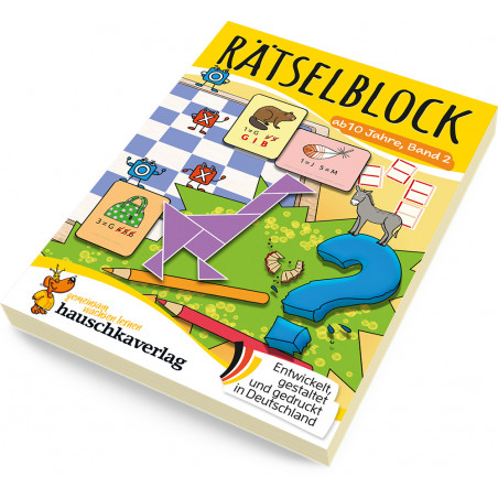 Rätselblock Band 2 ab 10 Jahre