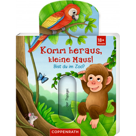 Komm heraus, kleine Maus Bist du im Zoo