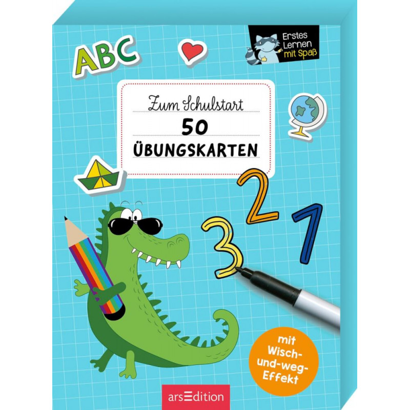 Erstes Lernen mit Spaß – Zum Schulstart: 50 Übungskarten