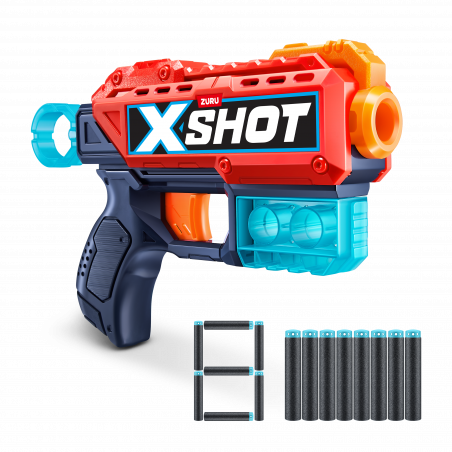 XShot Excel Kickback Blaster mit Darts