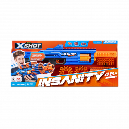 X-Shot INSANITY - Blaster Berz erko mit Darts
