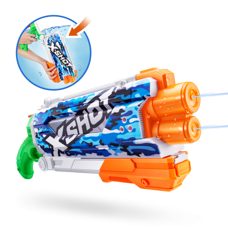 SKINS Pump Action Fast-Fill Wasserblaster