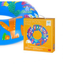Inflatable Maxi Pool Ring - Cactus