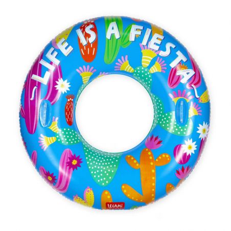 Inflatable Maxi Pool Ring - Cactus