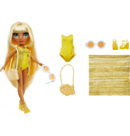 Rainbow High Swim & Style Fashion Doll- Sunny (Yellow)