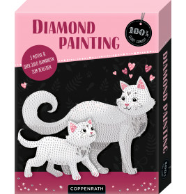 Diamond Painting - Cat (100% selbst gemacht)