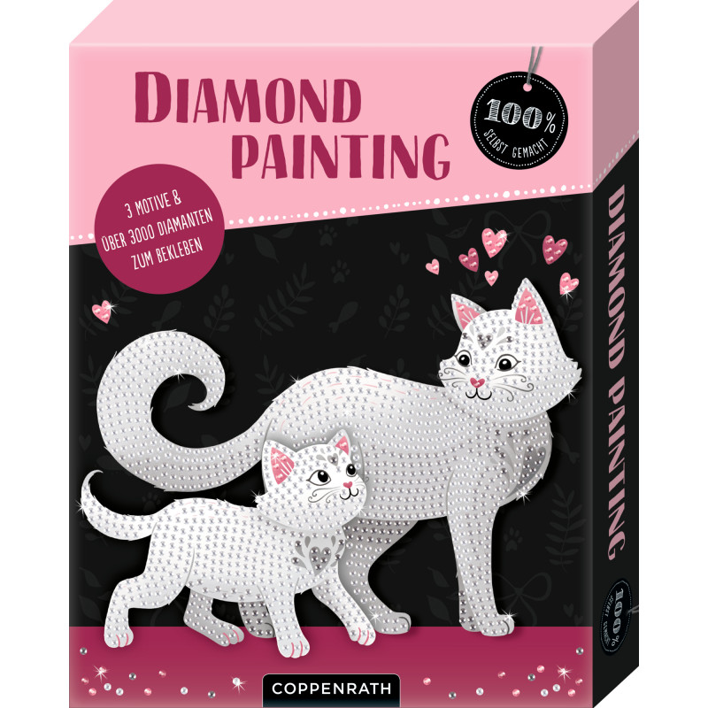 Diamond Painting - Cat (100% selbst gemacht)