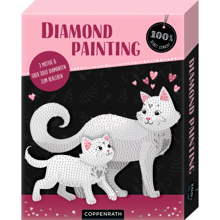 Diamond Painting - Cat (100% selbst gemacht)