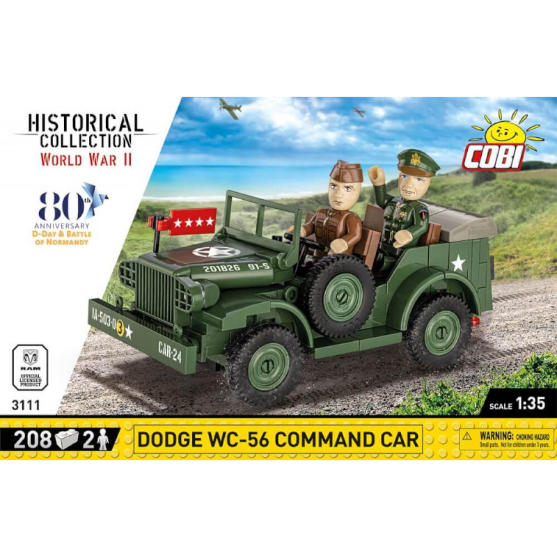 COBI 3111 Doge WC-56 command car D- day