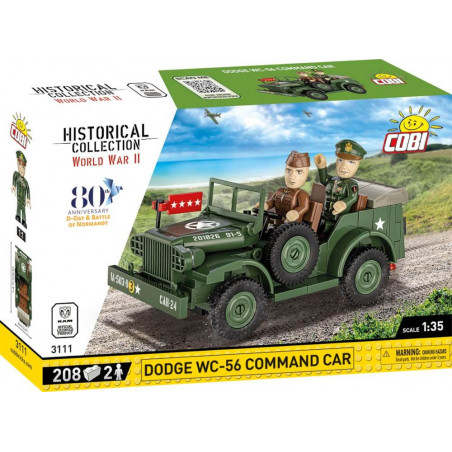 COBI 3111 Doge WC-56 command car D- day