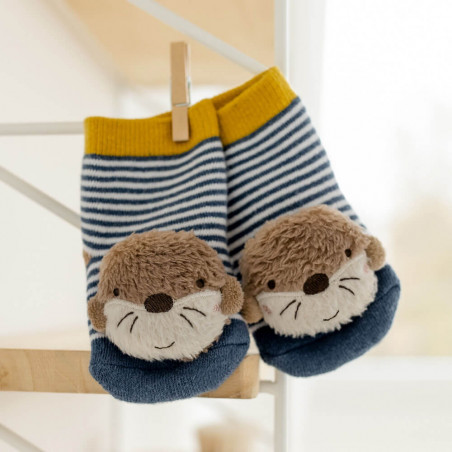 Fehn Rasselsocken Otter