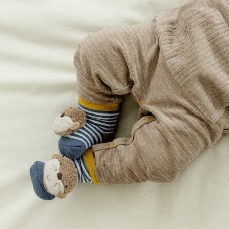 Fehn Rasselsocken Otter