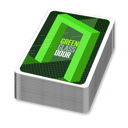 Green Glass Door