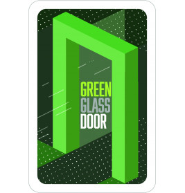Green Glass Door