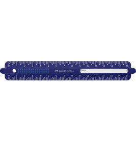 Lineal 15 cm bruchsicher
