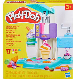 PD RAINBOW SWIRL ICE CREAM PLAYSET