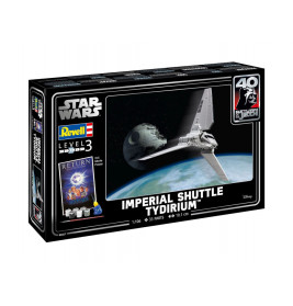 Geschenkset Imperial Shuttle Tydirium, Revell Modellbausatz mit Basiszubehör