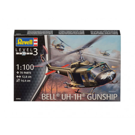 Bell UH-1H Gunship, Revell Modellbausatz