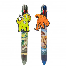 Dino World Gelstift mit 6 Farben