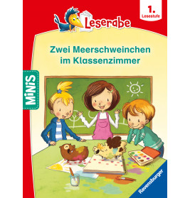 Ravensburger Minis: Leserabe Zwei Meerschweinchen i.Klassen