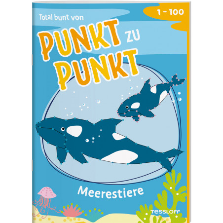 Total bunt von Punkt zu Punkt