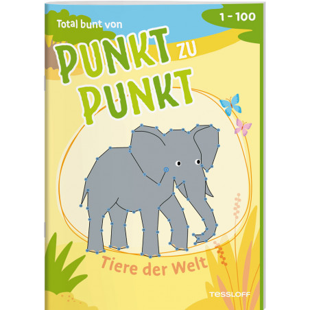 Total bunt von Punkt zu Punkt