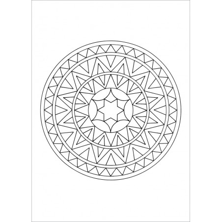Viele schöne Mandalas