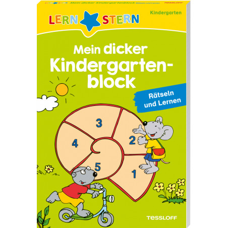 LERNSTERN. Mein dicker Kinder gartenblock
