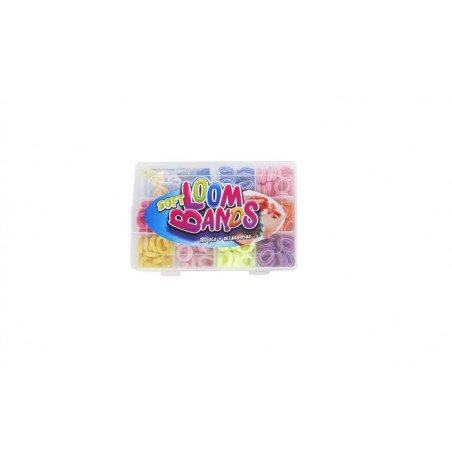 Soft Loom Bands 180 Bänder 15 Clips
