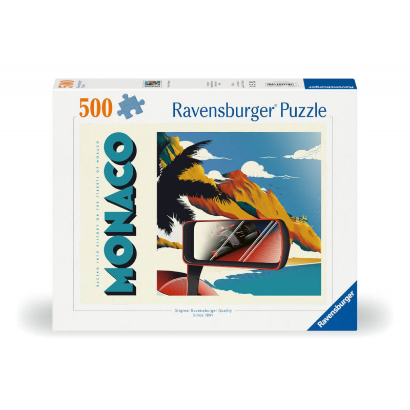 Ravensburger 12000774 Puzzle Großer Preis von Monaco 500 Teile