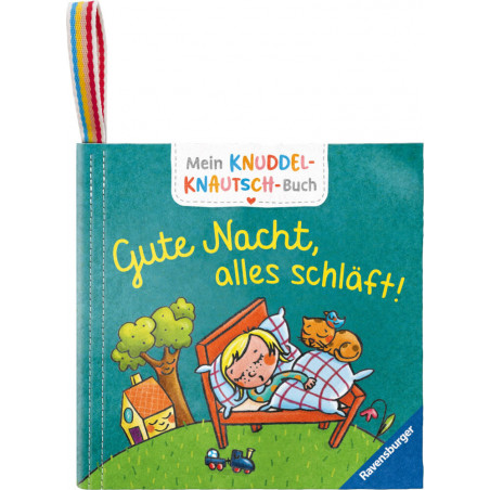 Ravensburger 42091 Mein Knuddel-Knautsch-Buch: Gute Nacht, alles schläft! Pappbilderbuch über 5 Euro