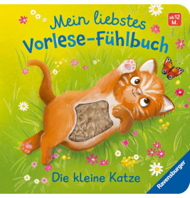 Ravensburger 42081 Mein liebstes Vorlese-Fühlbuch: Die kleine Katze Pappbilderbuch über 5 Euro