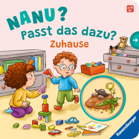 Ravensburger 42027 Nanu? Passt das dazu? Zuhause Pappbilderbuch über 10 Euro