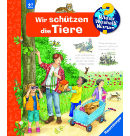 Ravensburger 60059 Wieso? Weshalb? Warum?, Band 43: Wir schützen die Tiere