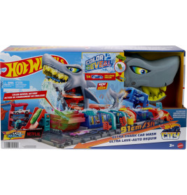 Hot Wheels City Ultimative Hai Auto-Waschanlage