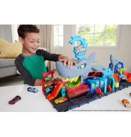 Hot Wheels City Ultimative Hai Auto-Waschanlage