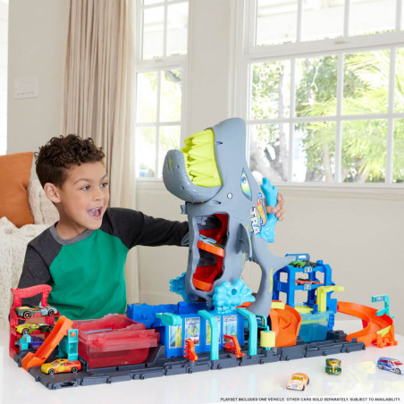 Hot Wheels City Ultimative Hai Auto-Waschanlage