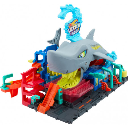 Hot Wheels City Ultimative Hai Auto-Waschanlage