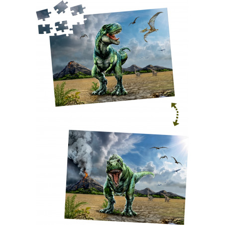 Lentikular-Puzzle T-Rex - T-Rex World (1