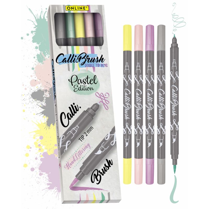 Calli.Brush 5er Set PASTELL