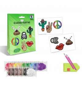 Diamond Painting Sticker Funny