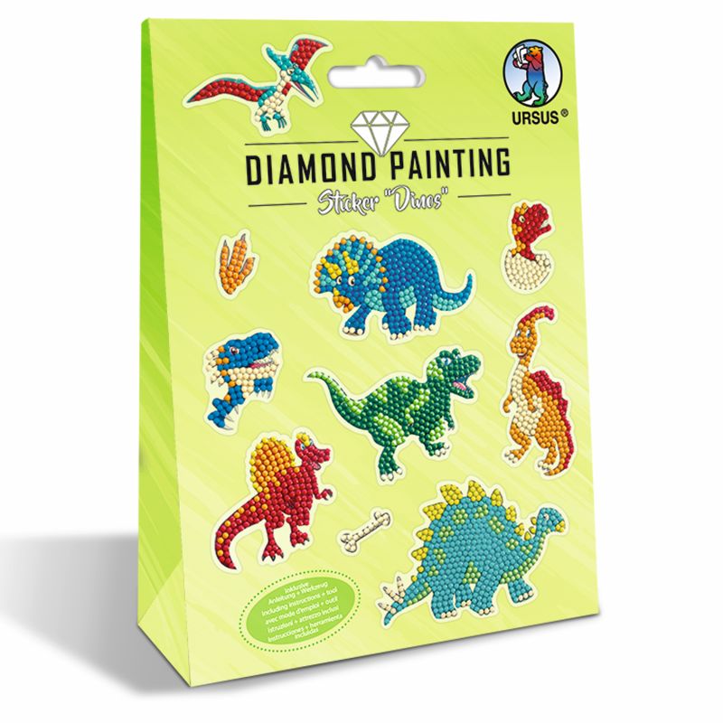 Diamond Painting Sticker Dinos