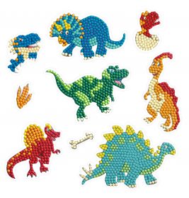 Diamond Painting Sticker Dinos
