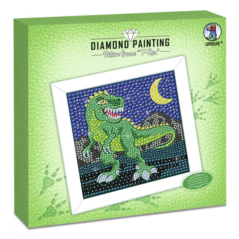 Diamond Painting Picture Frame T-Rex